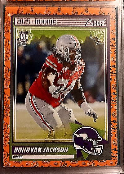 2025 Panini Score A Treat #90 Donovan Jackson — front