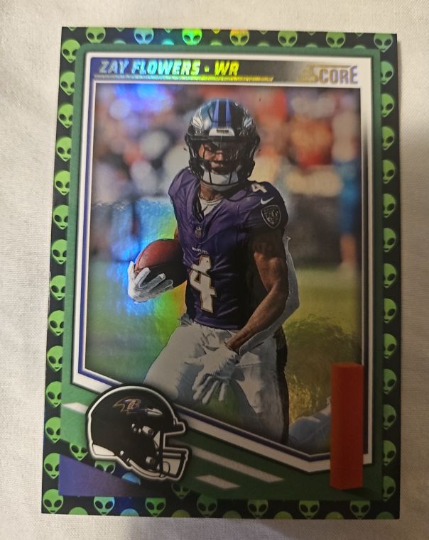 2025 Panini Score #267 Zay Flowers — front