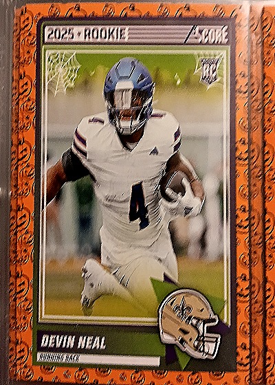 2025 Panini Score-A-Treat #40 Devin Neal — front