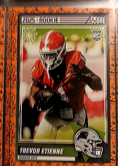 2025 Panini Score-A-Treat #51 Trevor Etienne — front