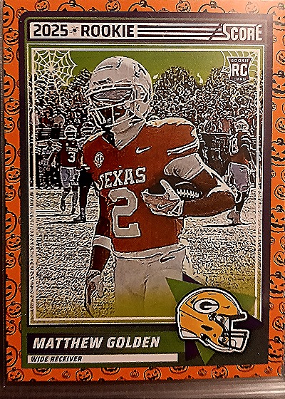 2025 Panini Score #56 Matthew Golden — front