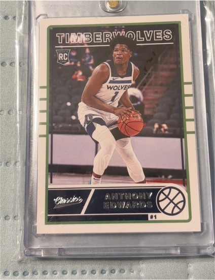 2020-21 Panini Chronicles Classics #635 Anthony Edwards — front