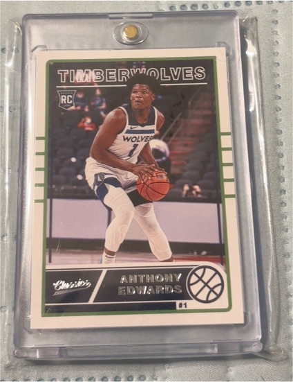 2020-21 Panini Chronicles #635 Anthony Edwards — front