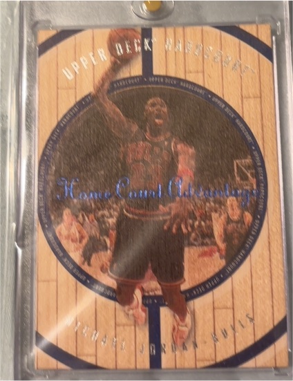 1998 Upper Deck Hardcourt Home Court Advantage Michael Jordan — front
