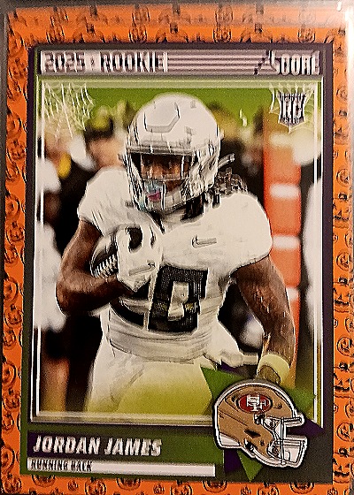 2025 Panini Score #308 Jordan James — front