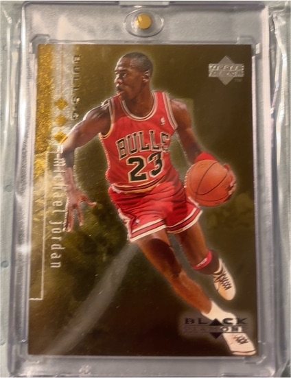 1998 Upper Deck Black Diamond #3 Michael Jordan — front