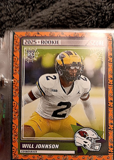 2025 Panini Score-A-Treat #11 Will Johnson — front