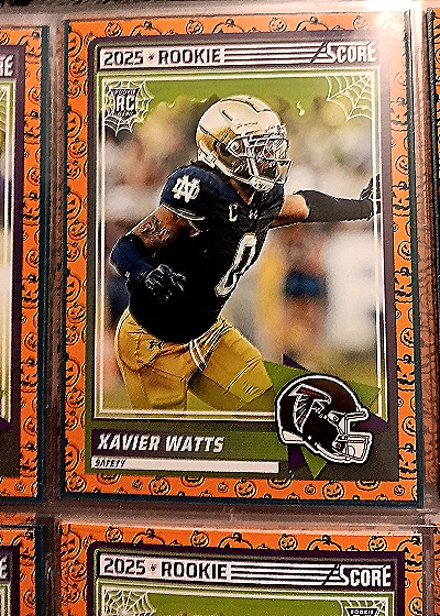 2025 Panini Score A Treat Halloween #94 Xavier Watts — front