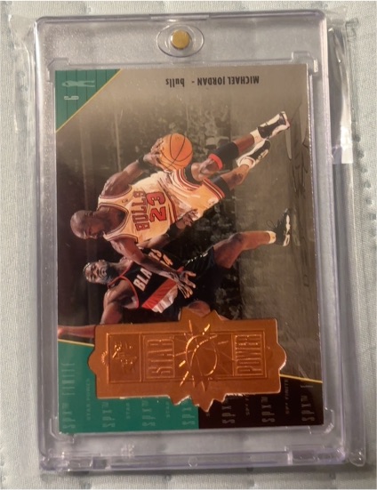 1998-99 Upper Deck SPx Finite #100 Michael Jordan — front