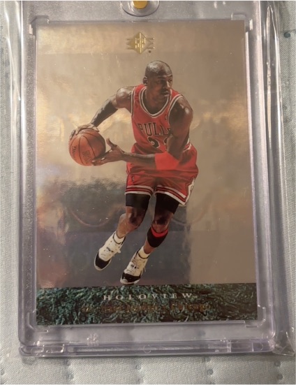 1995 Upper Deck SP Holoviews #PC5 Michael Jordan — front