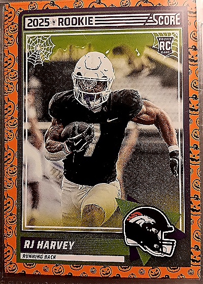 2025 Panini Score-A-Treat #49 RJ Harvey — front