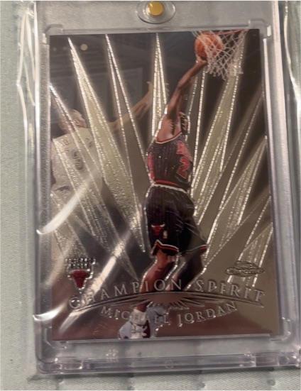 1998-99 Topps Chrome Champion Spirit #CS1 Michael Jordan — front
