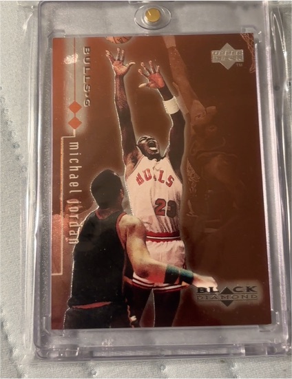 1998-99 Upper Deck Black Diamond #2 Michael Jordan — front