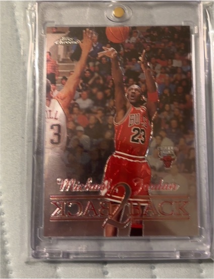 1998-99 Topps Chrome Back 2 Back #B1 Michael Jordan — front