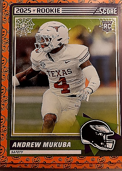 2025 Score #98 Andrew Mukuba — front