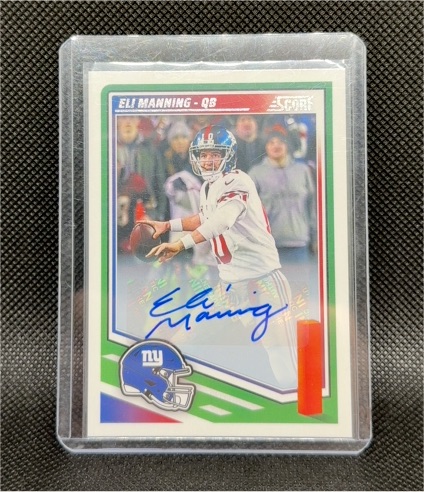2025 Panini Score #152 Eli Manning — front