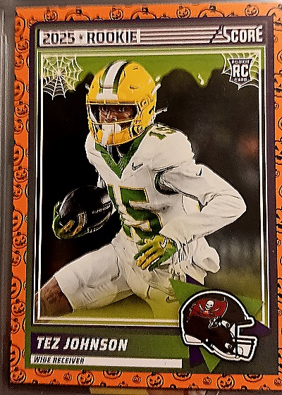 2025 Panini Score-A-Treat #34 Tez Johnson — front