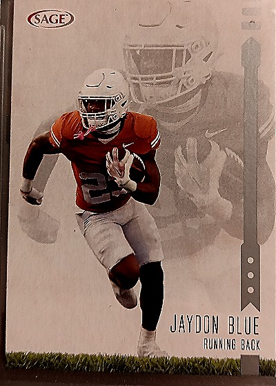 2025 Sage Football Jaydon Blue — front