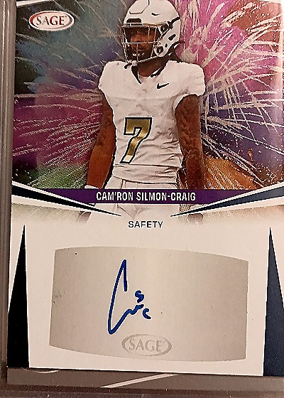 2025 Sage #A-CS Cam'Ron Silmon-Craig — front