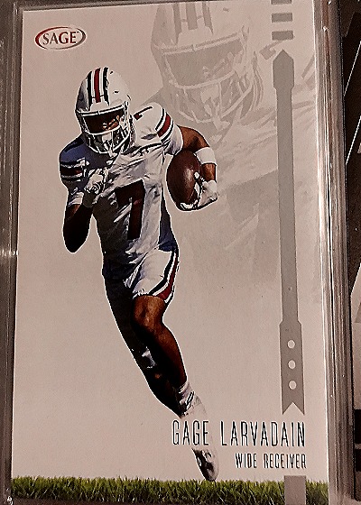 2025 Sage High Series #140 Gage Larvadain South Carolina — front