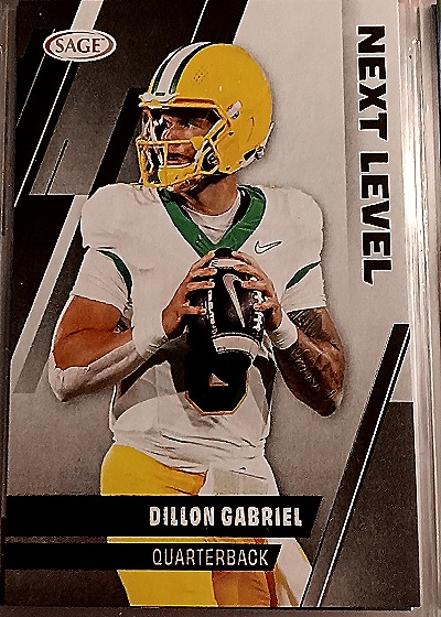 2025 Sage High Series Football Next Level Black #101 Dillon Gabriel — front