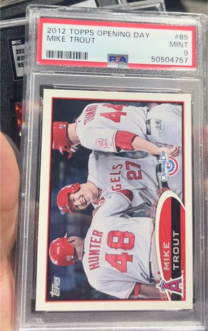 2012 Topps Opening Day #85 Mike Trout — front