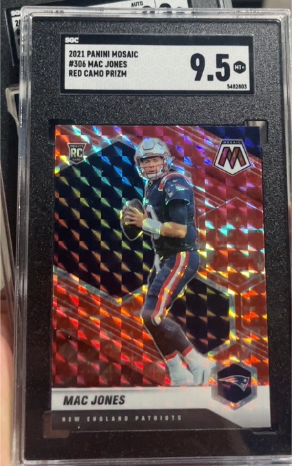 2021 Panini Mosaic #306 Mac Jones — front