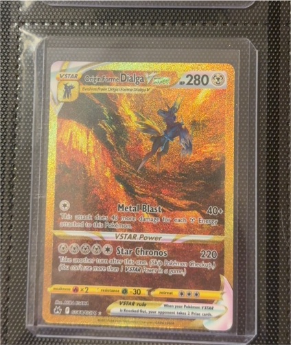 2023 Pokémon Crown Zenith #GG68 Origin Forme Dialga VSTAR — front