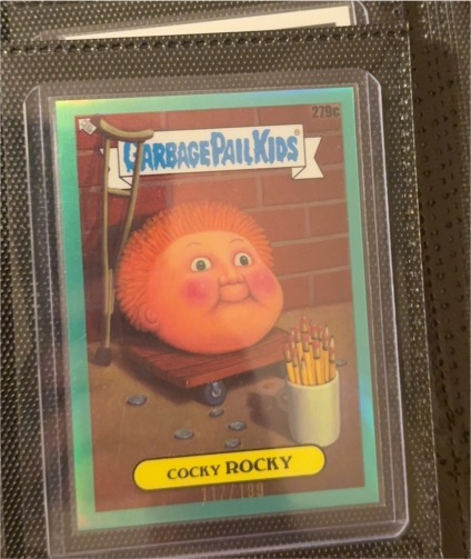 2024 Topps Chrome Garbage Pail Kids Series 7 #279c Cocky Rocky — front