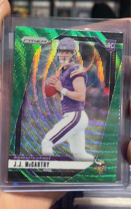 2024 Panini Prizm #400 J.J. McCarthy — front