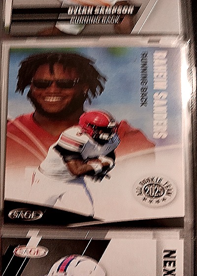 2025 Sage High Series #165 Raheim Sanders — front