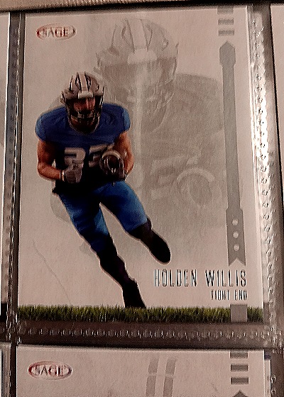 2025 Sage Football Holden Willis — front