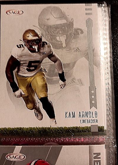 2025 Sage #134 Kam Arnold — front