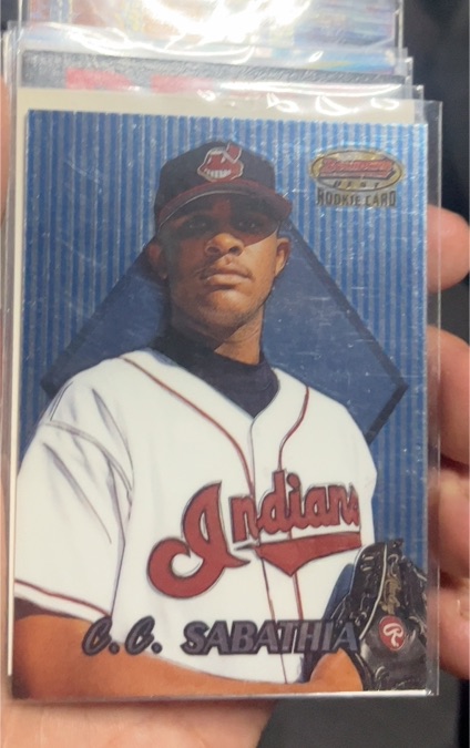 1999 Bowman's Best #171 C.C. Sabathia — front