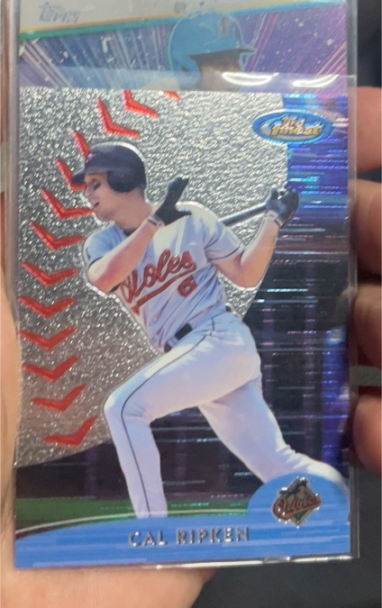 2000 Topps Finest #70 Cal Ripken Jr. — front