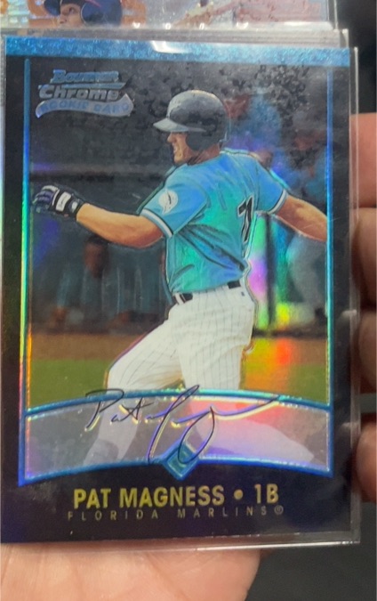 2001 Bowman Chrome #160 Pat Magness — front