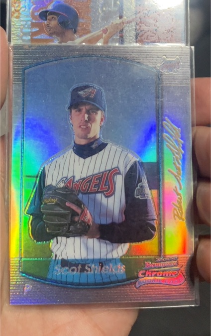 2000 Bowman Chrome #250 Scot Shields — front