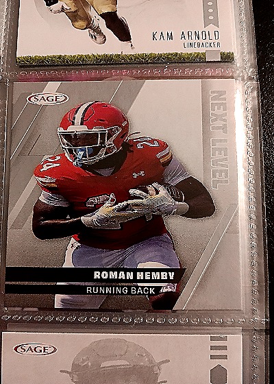2025 Sage High Series Next Level #107 Roman Hemby — front
