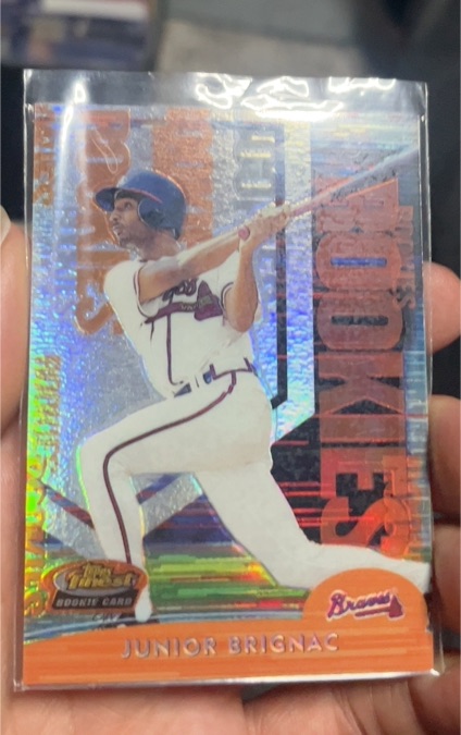 2000 Topps Finest #264 Junior Brignac — front