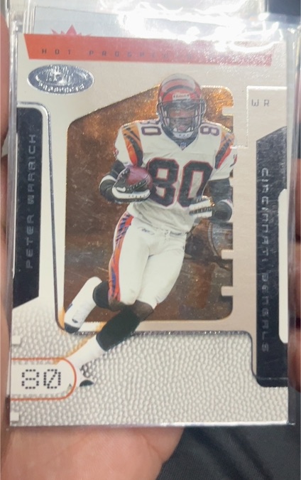 2002 Fleer Hot Prospects #80 Peter Warrick — front