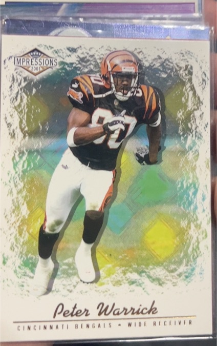 2001 Pacific Canvas Impressions #31 Peter Warrick — front