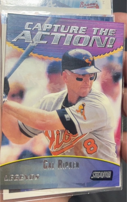 2000 Topps Stadium Club Capture the Action #CA20 Cal Ripken Jr. — front
