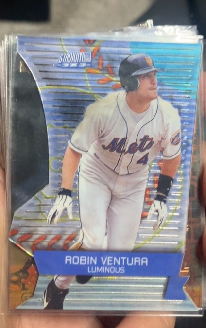 2000 Stadium Club 3X3 Luminous #5C Robin Ventura — front
