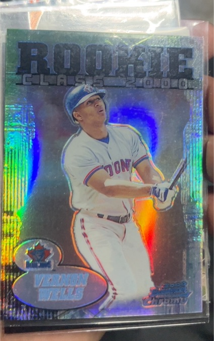 2000 Bowman Chrome Rookie Class 2000 #RC4 Vernon Wells — front