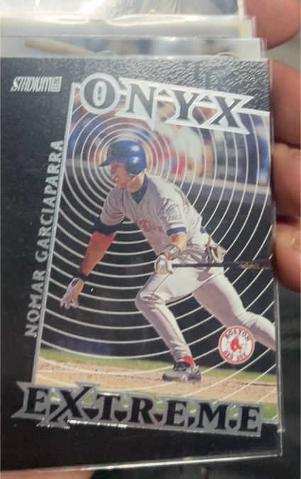 2000 Stadium Club Onyx Extreme #OE4 Nomar Garciaparra — front