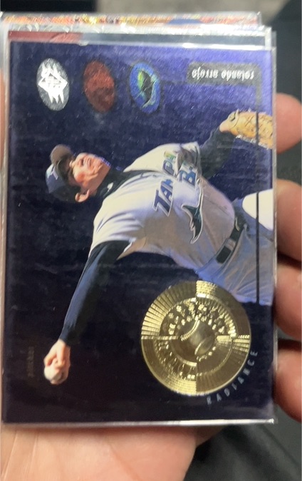 1998 Upper Deck SPx Finite #192 Rolando Arrojo — front