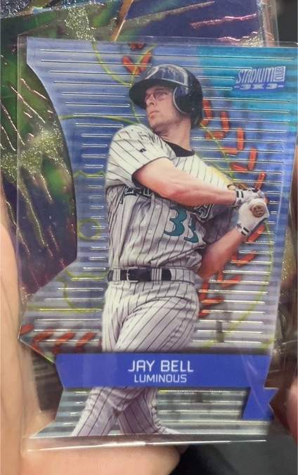 2000 Topps Stadium Club 3x3 Luminous #4C Jay Bell — front