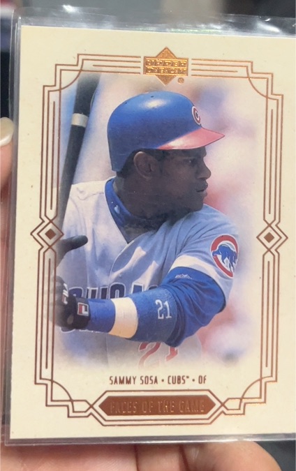 2000 Upper Deck #F3 Sammy Sosa Faces of the Game — front