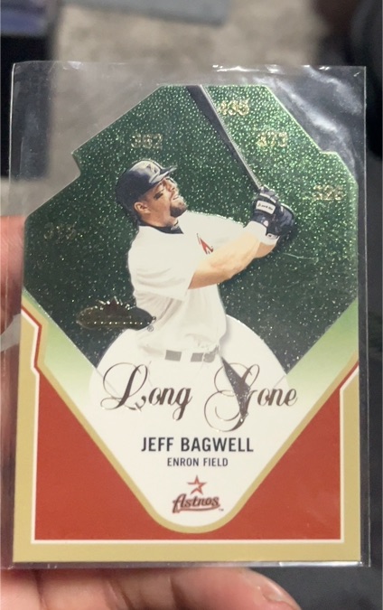 2000 Fleer Showcase Long Gone #7LG Jeff Bagwell — front