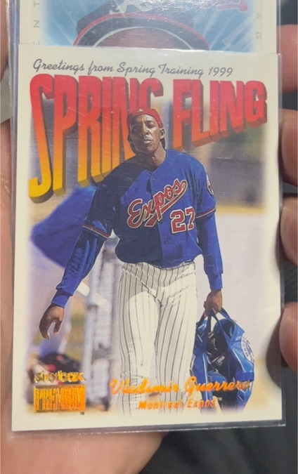 1999 SkyBox Premium #297 Vladimir Guerrero — front